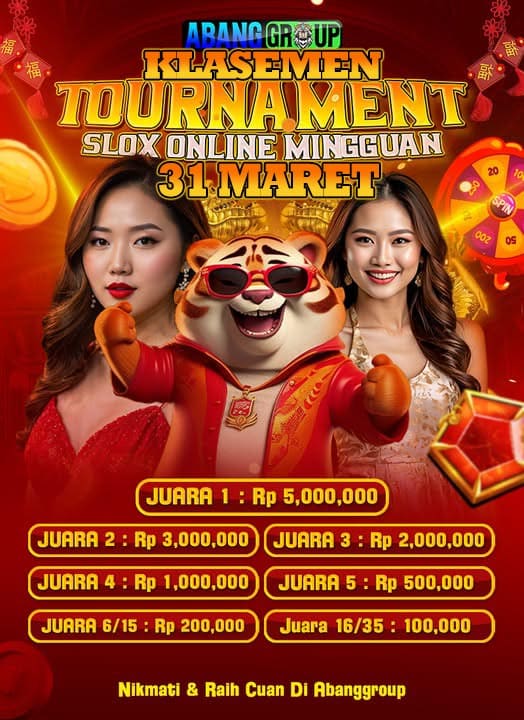 Klasemen Periode 31 Maret 2025 Turnamen Slot Mingguan