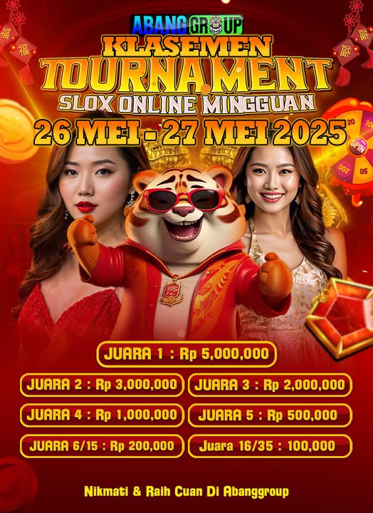 Klasemen Periode 26Mei-27Mei 2025 Turnamen Slot Mingguan