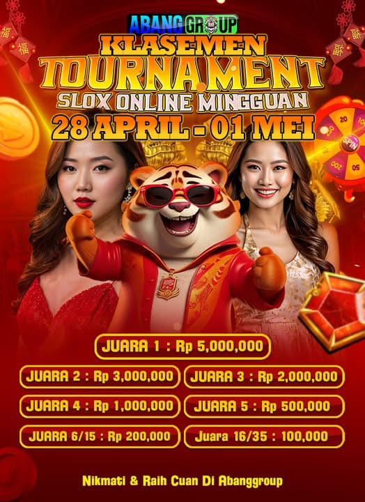 Klasemen Periode 28Apr-01Mei 2025 Turnamen Slot Mingguan