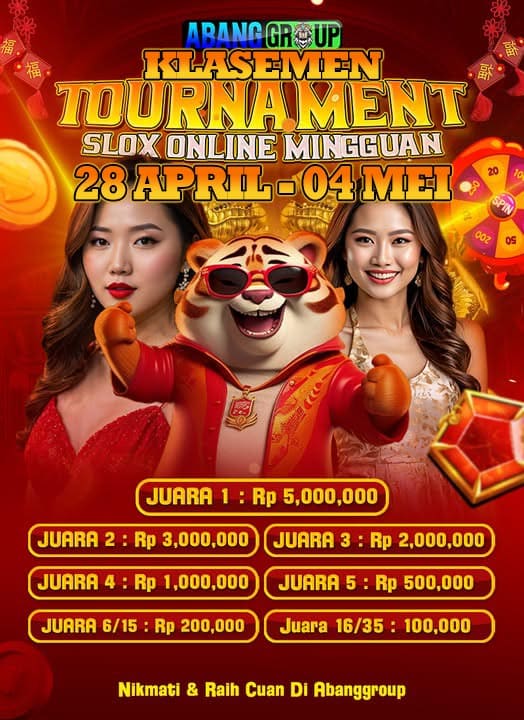 Klasemen Periode 28Apr-04Mei 2025 Turnamen Slot Mingguan