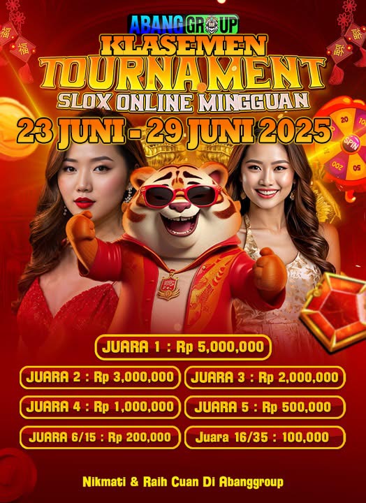 Klasemen Periode 23Juni-29Juni 2025 Turnamen Slot Mingguan