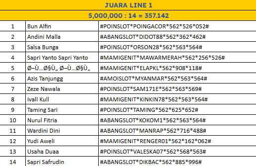 JUARA LINE 1