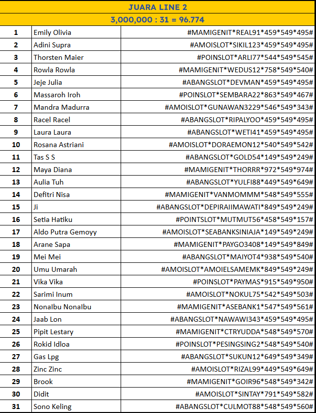 lomba Hongkong Pools 30 Desember LINE 2